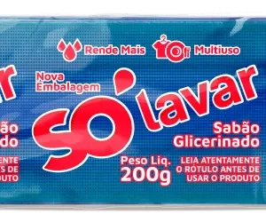 Sabão Solavar Azul