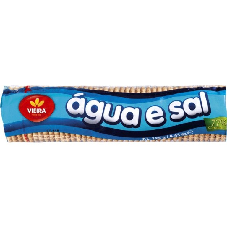 bolacha agua e sal vieira 125g
