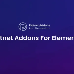 Plugin Piotnet Addons for Elementor